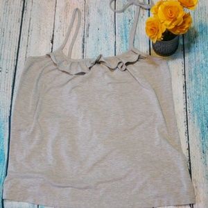 Ruffle tank